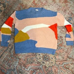 Debut Soft Blue Knit Sweater